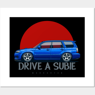 Drive a Subie Posters and Art